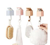 Générique Crochets Adhésifs 4 Pièces Support Robuste Gain De Place