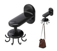 Générique Crochets de Cuisine pour Ustensiles - Rangement Avec Rotation À 360 Degrés,Organisateur Porte-Ustensiles - pour Cuisine Sous Placard Tasses Serviettes Brosse Spatule Louche et Autres