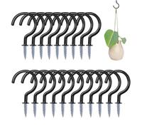 Générique Crochets de Plafond | Support De Stockage Résistant Pour Usage Intensif,20 Pièces Crochets à Vis pour Plafond,pour Maison Cuisine Patio Jardin Outillage Salle de Bain Sous-sol Garage