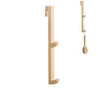 Générique Crochets De Salle De Bain À Serviettes | Bois Long Mural Sans Perçage,Crochets Salle De Bain Porte-Serviettes | Pour Loofah Débarbouillettes Sac Sac Main Peignoir Maison Cuisine Hôtel