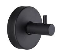 Générique Crochets De Ventouse - Crochet De Couronne Qui Se Balance | Crochets Noirs Muraux De Douche | Décoration De La Maison Dorés | De Salle De Bain De Cuisine |