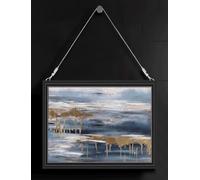 Générique Crochets D'exposition for Œuvres d'art - Réglables Et Suspendus, Équipés d'un Câble Métallique, Adaptés Aux Expositions en Galerie Et À La Présentation De Toiles.(Color1,150cm/59in)