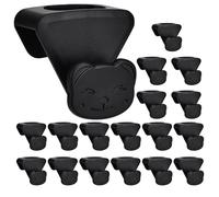 Générique Crochets Économiseurs d'Espace pour Cintres | 18 Pièces d'Organisation Pour Ceintures | Cintre Économiseur de Place | Pour Locataires Propriétaires Dortoir Camping-car Chambre Hôtel