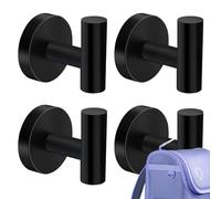 Générique Crochets Muraux en Acier Inoxydable,Antirouille Porte-Utilité | Crochets Mural En Métal - Pour Serviettes De Salle De Bain Peignoir Vêtements Chapeaux Clés Intérieur Maison