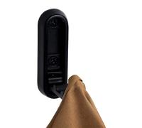 Générique Crochets pliants muraux - Cintres robustes en de zinc durable | Organisateur peu encombrant pour manteaux, serviettes, chapeaux, écharpes, sacs à dos, écouteurs