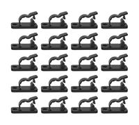 Générique Crochets Pour Guirlandes Lumineuses,20 Pièces Résistant Aux Intempéries - Crochets À Visser Guirlandes De Noël,Allée Cour Jardin Arrière Chemin Terrasse Balcon Aménagement Porche