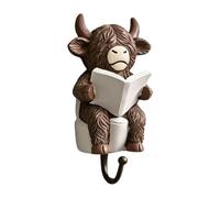 Générique Crochets Pour Serviettes De Salle De Bain - Crochets Muraux Pour Salle De Bain, Porte-serviettes, Figurines De Vache En Résine Amusantes | Pour La Maison, La Douche, La Cuisine, La Chambre