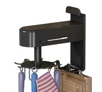 Générique Crochets Pour Ustensiles De Cuisine - Crochets De Cuisine Rotatifs Pour Mur, Support Mural Adhésif Pour Ustensiles De Cuisiine, Conception Pivotante Peu Encombrante | Chambre Étude Salle De