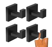 Générique Crochets Robustes Pour Serviettes,Support De Cintre Utilitaire Inoxydable,Crochets Mural En Métal - Pour Cuisine Salle De Bain Intérieur Maison Vêtements Chapeaux Serviettes Peignoir