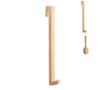 Générique Crochets serviettes salle de bain - Bois Sans Perçage Mur Et Porte Vitrée - Crochet serviette douche verre,Pour Loofah Débarbouillettes Sac Sac Main Peignoir Maison Cuisine Hôtel