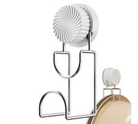 Générique Crochets Ventouses Pour Mur De Douche,Support Rotatif Sans Percage | Porte-Vide Succion Imperméable - Pour Salle De Bain Verre Cuisine Et Séjour