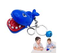 Générique Crocodile Bite Keychain Toy, Interactive Animal Finger Prank Gadget Set, Action Gag Keyring with Design System, Mini Joke Toy with Cute Finish Style, Kids Party Surprise Toys for Use