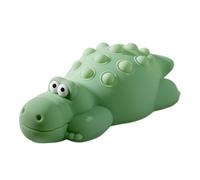 Générique Crocodile Night Lamp, Usb Rechargeable Silicone Tap Light, Soft Animal Tabletop Nightlight on Bedroom Desk Nursery, Cute Bedside Mood Lighting for Living Room Decoration and Sleep Aid