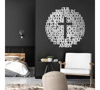 Générique Croix de Jésus en métal, décoration Murale chrétienne, Citation Religieuse de Noël, Croix pour Salon, Chambre, Couloir et escalier, pour Une décoration intérieure inspirée