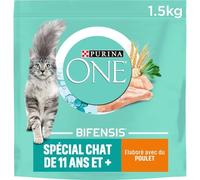 générique Croquettes Sénior au Poulet, Nutrition Optimale et Soin Doux pour Chats Matures (1,5kg) - Lot de 3 - Vendu par Lot