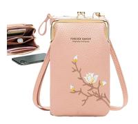 Générique Cross Body Bag, Messenger Purse, 7.09x4.33x1.97 Inches Phone Holder Pouch, Portable with Multiple Compartments, Casual Style for Date, Night, Shopping, Travel and Vacation