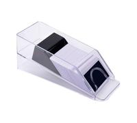 Générique Croupier De Cartes | Sabot Professionnel Cartes Capacité 4 Ou 6 Paquets PP Durable Design Compact Transparent Noir Manipulation Simple pour Parties Jeux Famille Fêtes Evenements