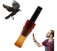 Générique Crow Call, Hunting Crow Decoy Call, PP Portable Game with Realistic Sound, Effective Predator Lure, Ideal for Attracting Owls and Turkeys, Perfect for Outdoor Use by Men and Women, 5x14cm