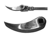 Générique Crowbar Adapter He-ad Tools, 2024 Adjustable Angle He-ad Extra-Strong pry bar Fits 3/8”Ratchet, Open-end Wrench, Heavy-Duty Crowbar for Tight Spaces, Handles The Toughest Tasks with Ease