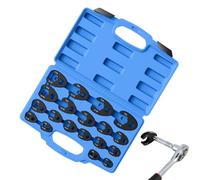 Générique Crows Foot Wrench Set - 19-Piece, Metric | CR-MO Steel, 8-32mm