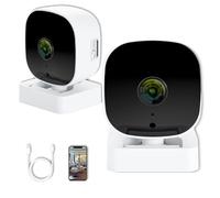 Générique Crystal-Clear 2k Security Camera with Color Night Vision, 24/7 Reliable Surveillance, Vision Easy Install for Home Yard Garden Farm (1pcs(Without Memory Card))