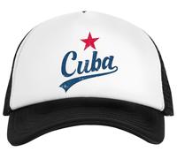 Générique Cuba Vintage Handwritten with Red Star Casquette Snapback Enfant Blanche Kid