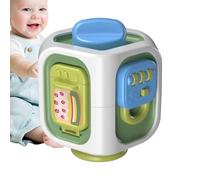 Générique Cube d'Activités - Planche Sensorielle Enfant | Cube Sensoriel Interactif d'Éveil Motricité Fine Manipulation pour Fille Bébé Voyage