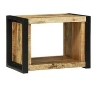 Générique Cube Mural Marron 55 x 35 x 40 cm Bois de Mangue Massif