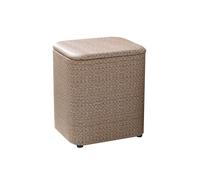 Générique Cube Ottoman De Rangement avec Petite Poubelle, Tabouret Vanité for Chambre À Coucher Et Salon(Color5,47x33x40cm)