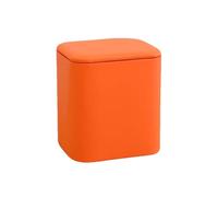 Générique Cube Ottoman De Rangement avec Petite Poubelle, Tabouret Vanité for Chambre À Coucher Et Salon(Color4,47x33x40cm)