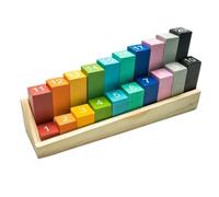 Générique Cubes À Compter Interactif De Tri Mathématique Précoce en Bois