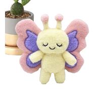 Générique Cuddly Butterfly Plush - Gentle Safe Stuffed Baby Toy, Butterfly Hanging Toy for Stroller | Cute Plush MothToy for Kids Travel Nursery Bedroom Playpen Crib Mobile