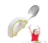 Générique Cuillère Bébé Alimentation - Cuillères Fourchettes d'Apprentissage pour,Ustensiles de Nourriture Ergonomiques avec Prise Facile pour Parents et Adultes