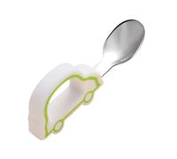 Générique Cuillère Bébé Alimentation - Ustensiles d'Apprentissage Manger Autonomie | Prise Ergonomique et Design Polyvalent pour Parents Adultes et Amis