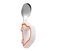 Générique Cuillère Bébé Alimentation, Ustensiles d'Apprentissage Manger Autonomie, Ustensiles de Nourriture Ergonomiques avec Prise Facile pour Parents et Adultes