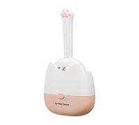 Générique Cuillère Litière Chat - Racle Fine | Ramasse Crottes Mural | Double, Support Inclus, Utilisation Intérieur Extérieur, ABS Résistant, pour Félins Petits Chiens Voyage