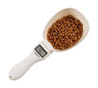 Générique Cuillère Mesure Électronique - Balance Cuillère Précision 800 g / 0.1 g pour Nourriture Animaux avec Affichage LED,Bol Peseur Détachable à Poignée Amovible - Maison Cuisine