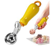 Générique Cuillères À Glace,Portionneur de Biscuits à Ressort en Acier Inoxydable | Accessoire de Cuisine Accrochable pour Crème Glacée Usage Familial et Professionnel Buffet Quotidien