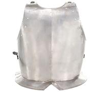 Générique Cuirasse d'armure corporelle Chevalier médiéval Argenté Acier,Arts & Loisirs,Loisirs & Arts créatifs,Articles de Collection,Armes de Collection,Multicolore,5.09kg,286121