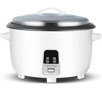 Générique Cuiseur à Riz Grande capacité, Batterie de Cuisine électrique Multifonction Intelligente, 10 L avec Fonctions programmables pour Une Utilisation à Domicile et à l'hôtel (Blanc 36 L)