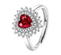 Générique Cuisinier Jouets Anneaux Opening Hand Jewelry Japanese Style Ring Couple Ring Liant Menottes Anneaux (Silver, One Size)