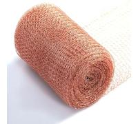 Générique Cuivre Anti Limace, Filet Anti Limaces et Escargots 6m/9m/12m, Grillage Anti Rongeur, Filet en Cuivre Ruban de Cuivre Contre Les Escargot Souris Oiseaux (12.7cm*6m)