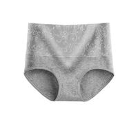 Générique Culotte Gainante Femme Imprimé Panties sans Couture Taille Haute Ventre Plat Panty Body Shaper sous-vêtements Respirable Confortable Culotte Remonte Fesses