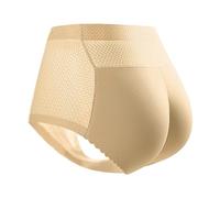 Générique Culotte Gainante Femme sans Traces- Culotte Remonte Fesses Push Up Filet Respirante Couleur Unie Invisible Lifter Panty Shapewear Sculptantes Short Rembourré Confortable Slips 2025