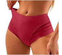 Générique Culotte Gainante Femme Ventre Plat,Culotte Gainante Femme Ventre Plat Taille Haute Amincissante Invisible Culottes sans Couture Respirable Confortable Mesh Culottes Sculptantes