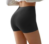 Générique Culotte Gainante Femme Ventre Plat Slip Coton Grande Taille Patch Amincissant Gaine Amincissante String Gainant Panty Anti Frottement Culottes Pour Lot Shorty Invisible Short Noir Le noir,XL