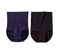 Générique Culotte Gainante Taille Haute, Gainante et Amincissante, sans Coutures, pour Un Effet Gainant et fessier. (2pcs D,3XL/4XL)