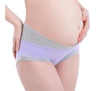 Générique Culotte Grossesse Coton Respirants sous-vêtements Post-Partum de Grossesses Taille Basse Culotte Femme Enceinte Grossesse Soutien Ventre Slip Filet maternité Accouchement Doux