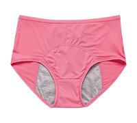 Générique-Culotte Menstruelle Femme Taille Moyenne-Haute - Doublure Multicouche Anti-Fuite, Aération Maille Coton Tailles Grandes L-8XL Antibactérienne