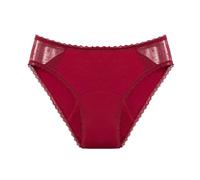 Générique Culotte Menstruelle Flux Tres Abondant,Culottes en Dentelle Confortables Et Respirantes IdéAles Quotidien Et -Fuites. (Red, 6XL)
